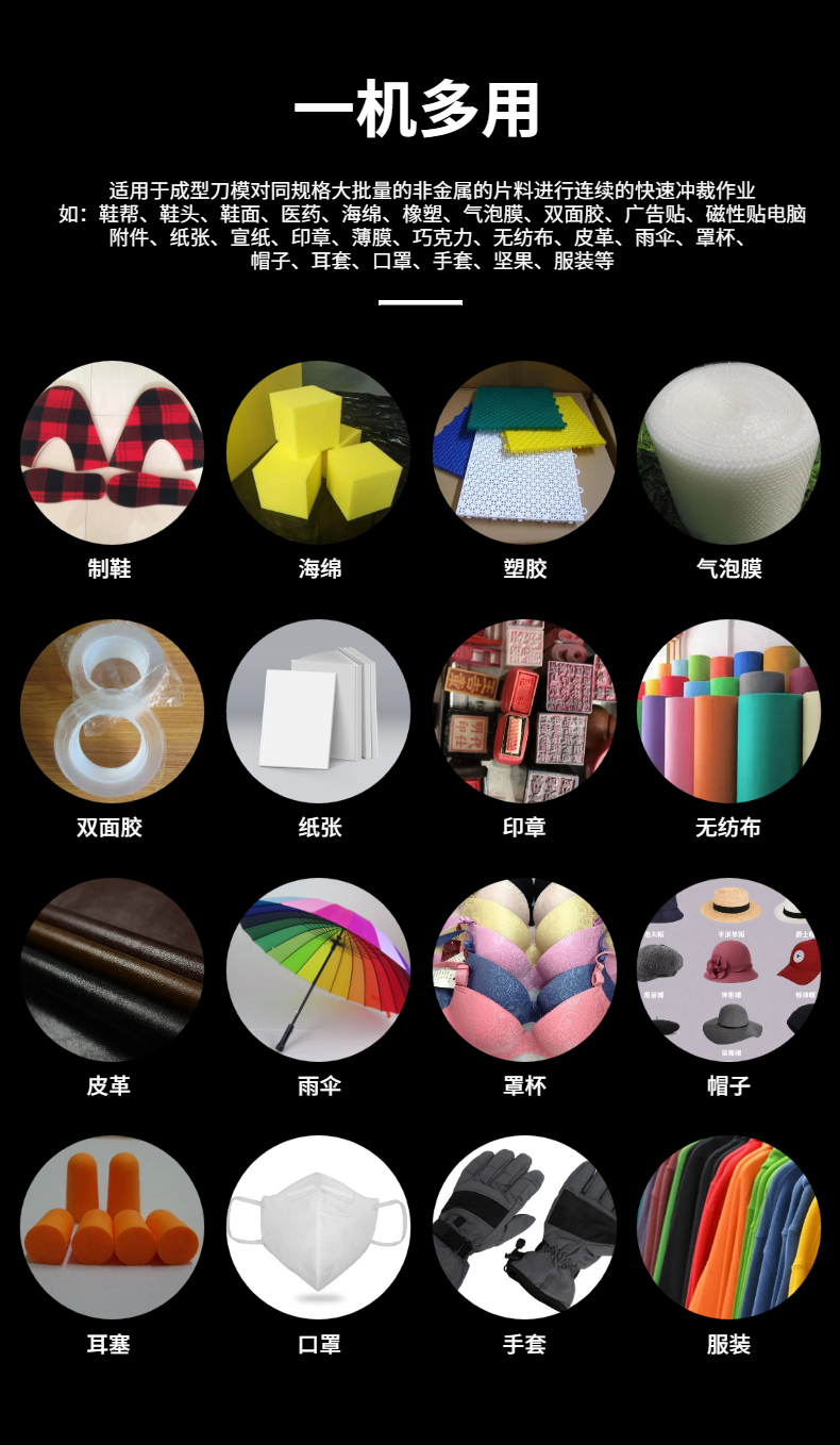 搖臂裁斷機(jī)應(yīng)用范圍